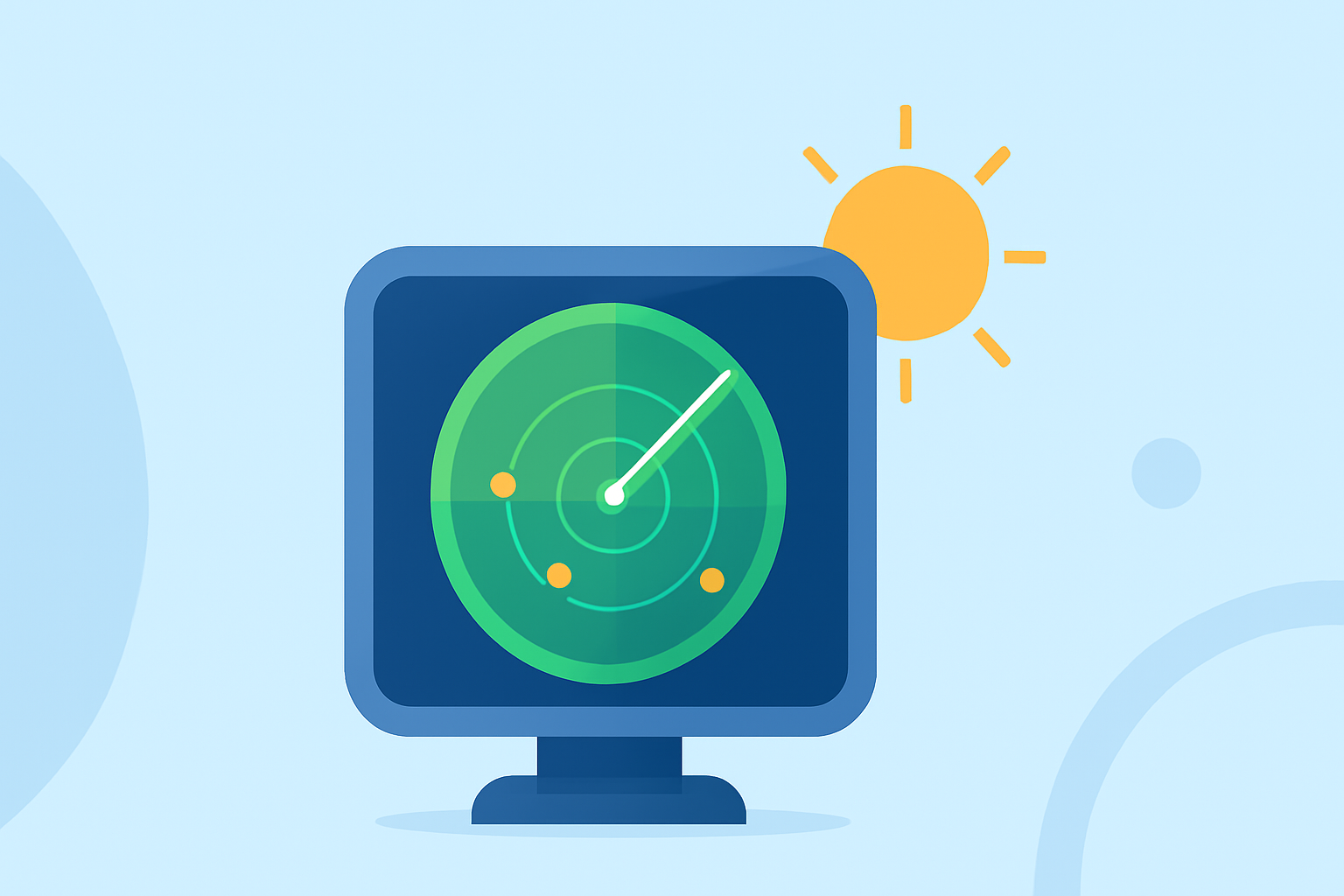 Offline Radar Guide During Heat Waves