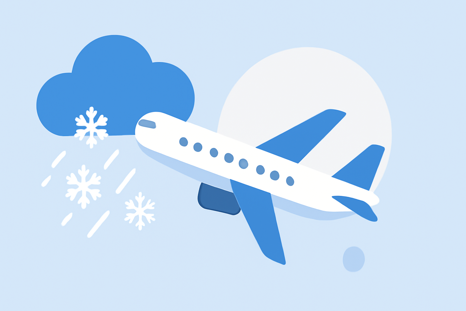 Understanding Snow Delays for Frequent Flyers