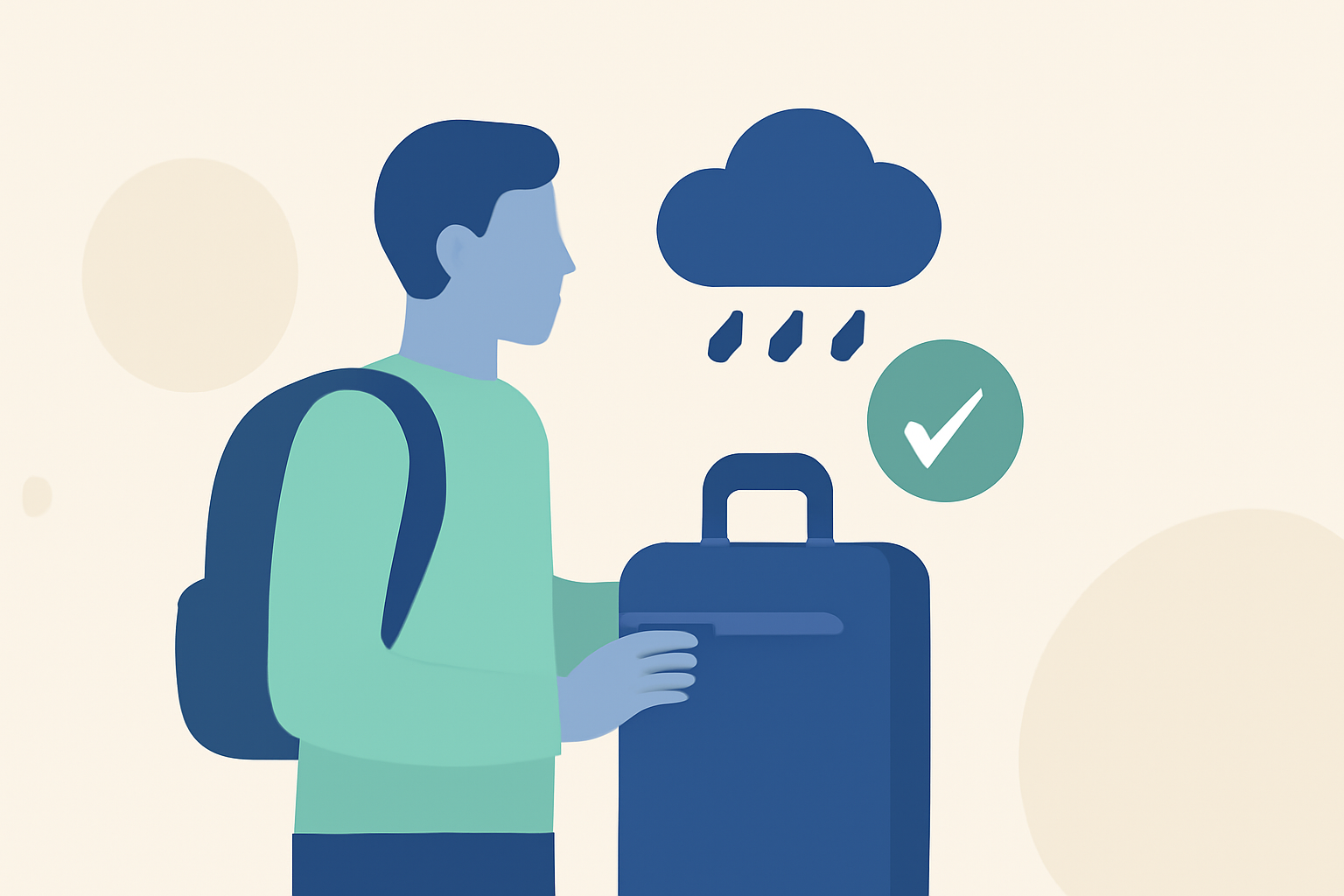 Quick Weather-Aware Packing for Commuters