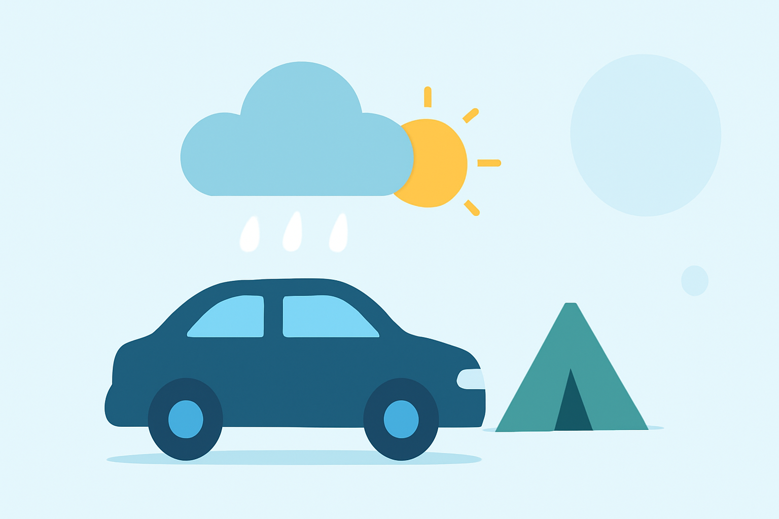 Weather Planning for Outdoor Camping in Your Car