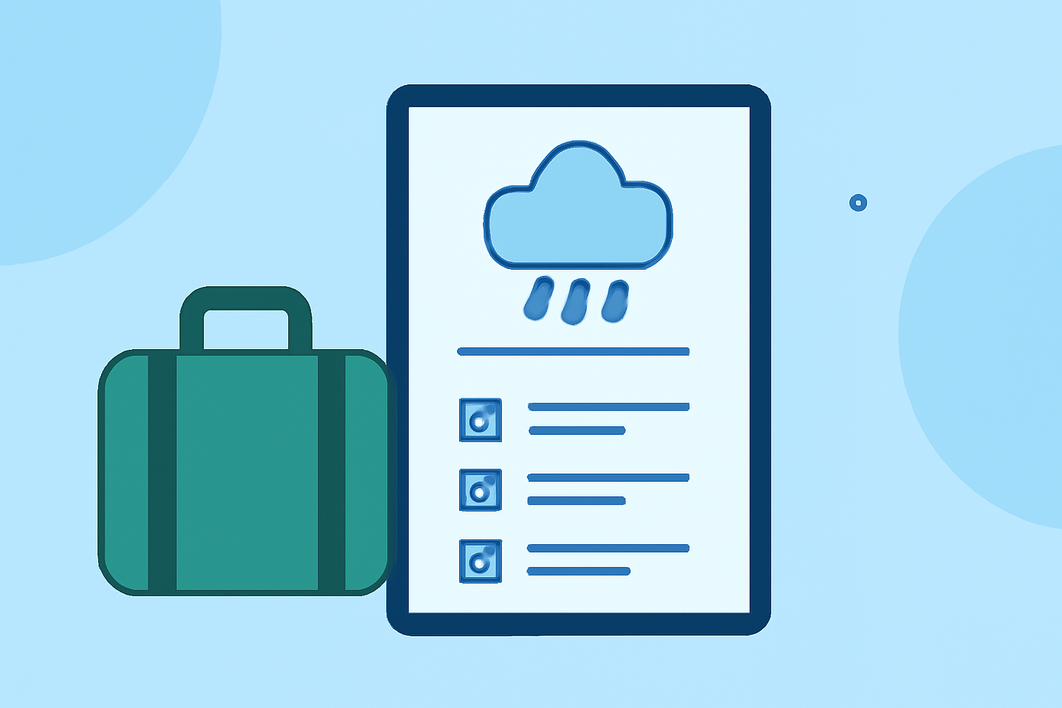 Weather-Aware Packing Checklist on iPad: Your Ultimate Guide