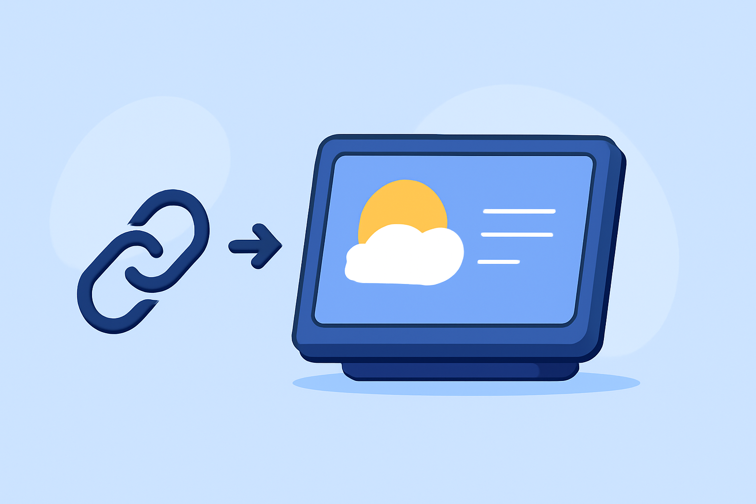 Enhancing Smart Display Weather Notifications with Deep Links