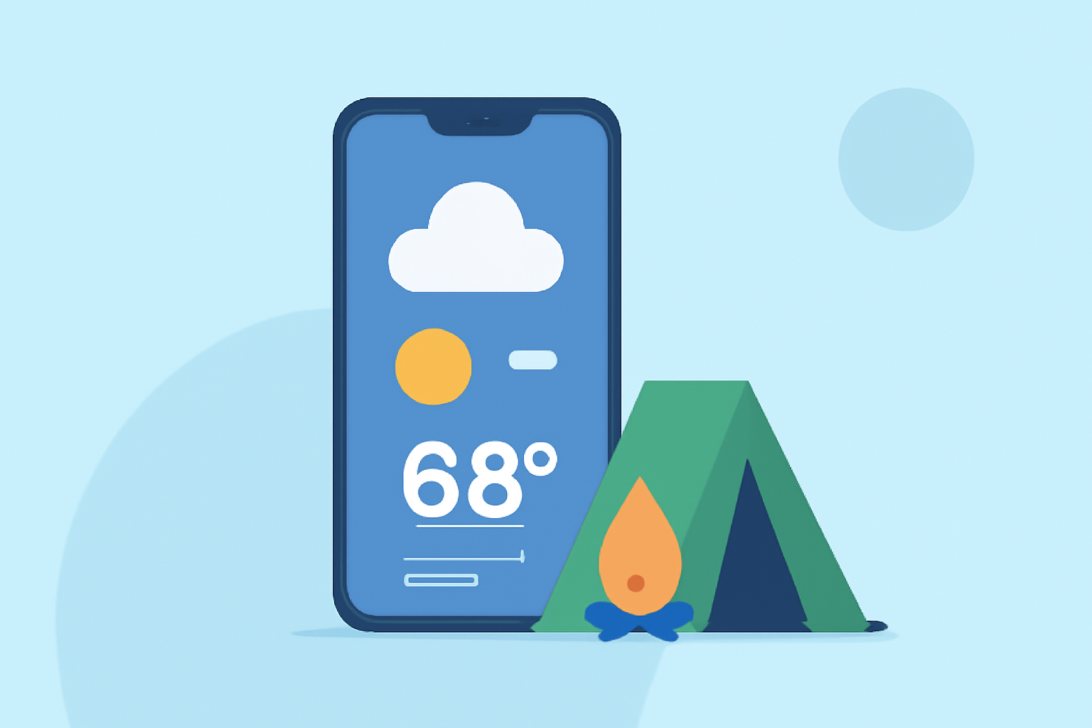 Clime: Your Essential Weather Companion for Outdoor Camping on Android