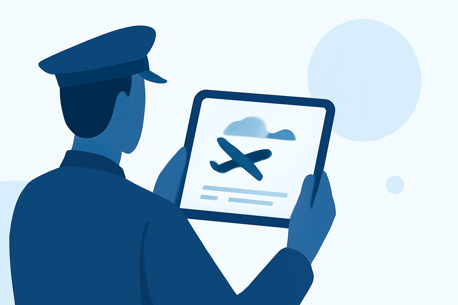 Navigating Low-Visibility Flight Delays on iPad