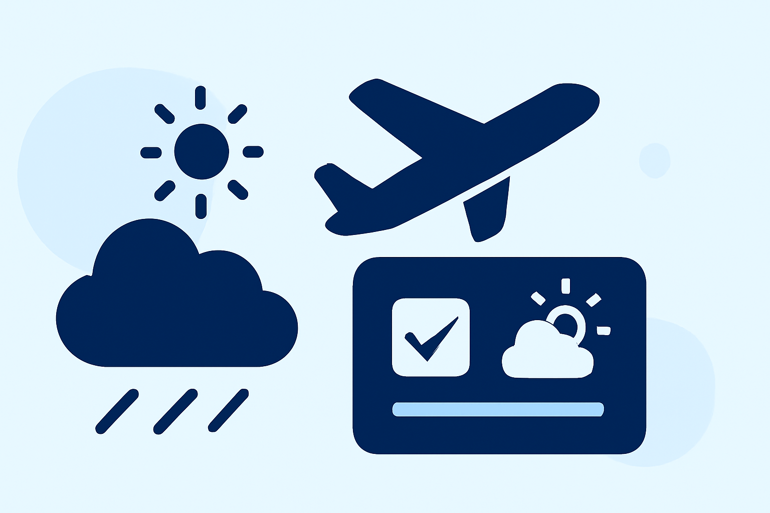 Quickly Predicting Flight Delays from Weather Forecasts for Connecting Flights