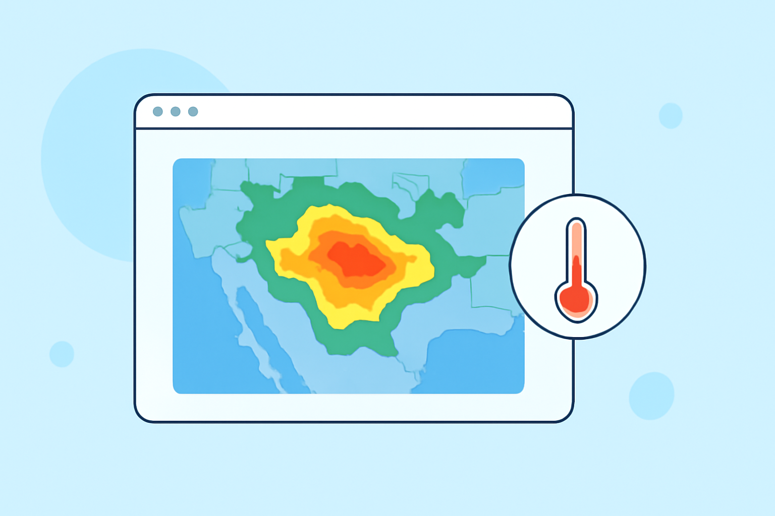 Understanding Composite Reflectivity Maps During Heat Waves