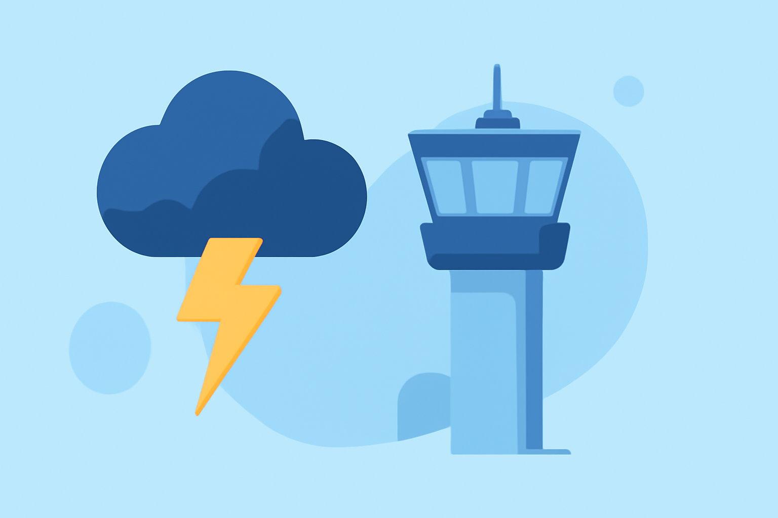 Understanding Thunderstorms Near Airports: A Step-by-Step Guide