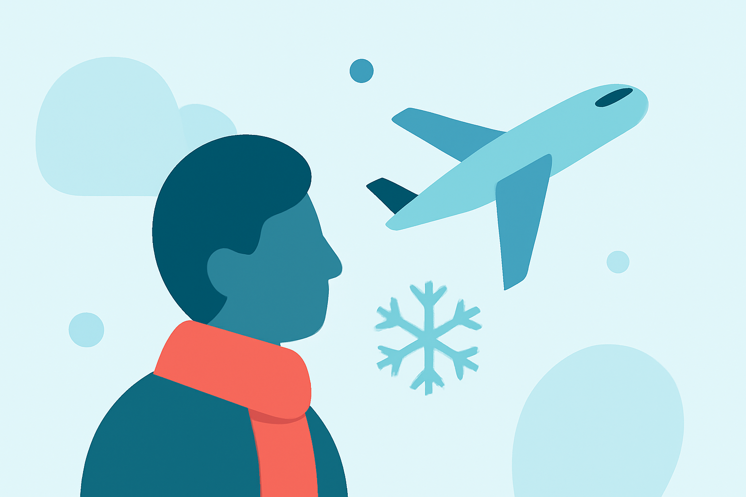 How to Handle Freezing Rain and Flights for First-Time Flyers