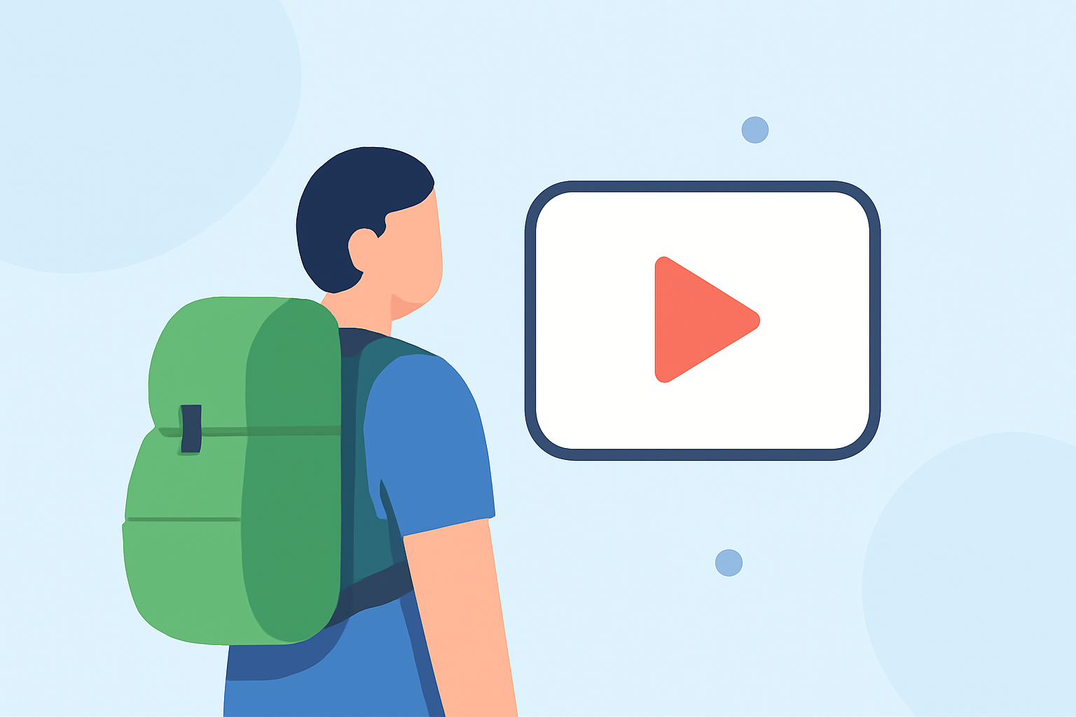 Backpacking Recap Montage Cheat Sheet for TikTok