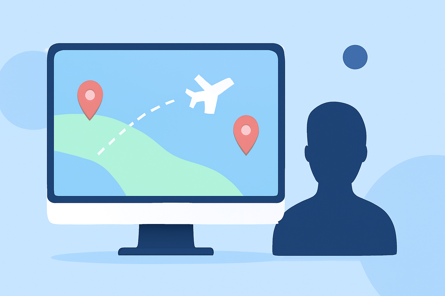 How to Create Animated Flight Route Edits for Family Trips
