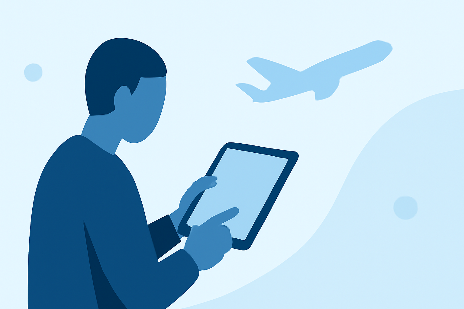 Enhancing Your Airport People-Watching Experience on iPad