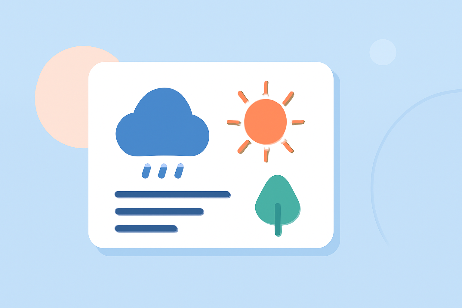 Understanding Weather Widget Data Choices During Pollen Season