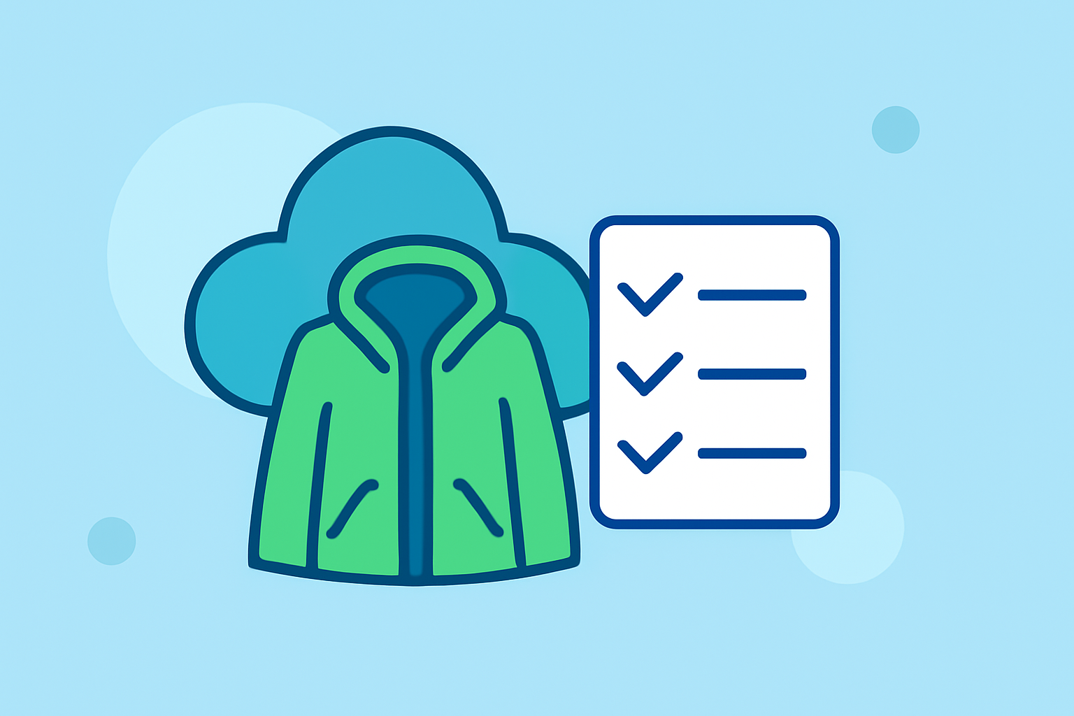 Weather-Aware Layers Checklist During Hurricane Season