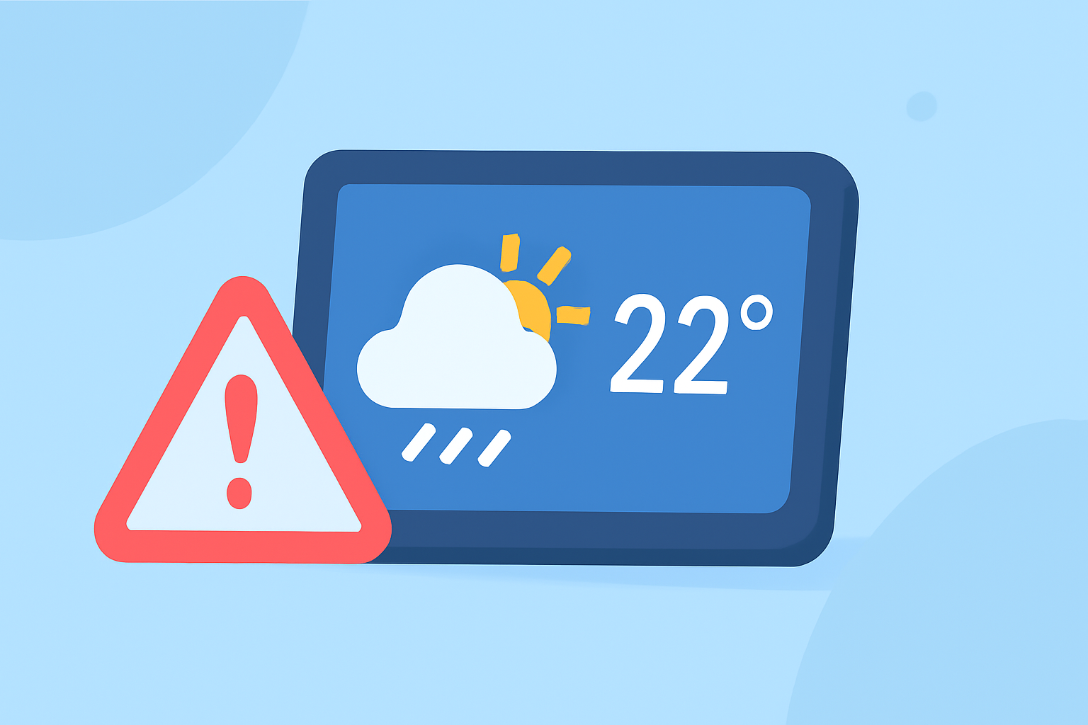 Weather Forecast Accuracy Mistakes to Avoid on a Smart Display