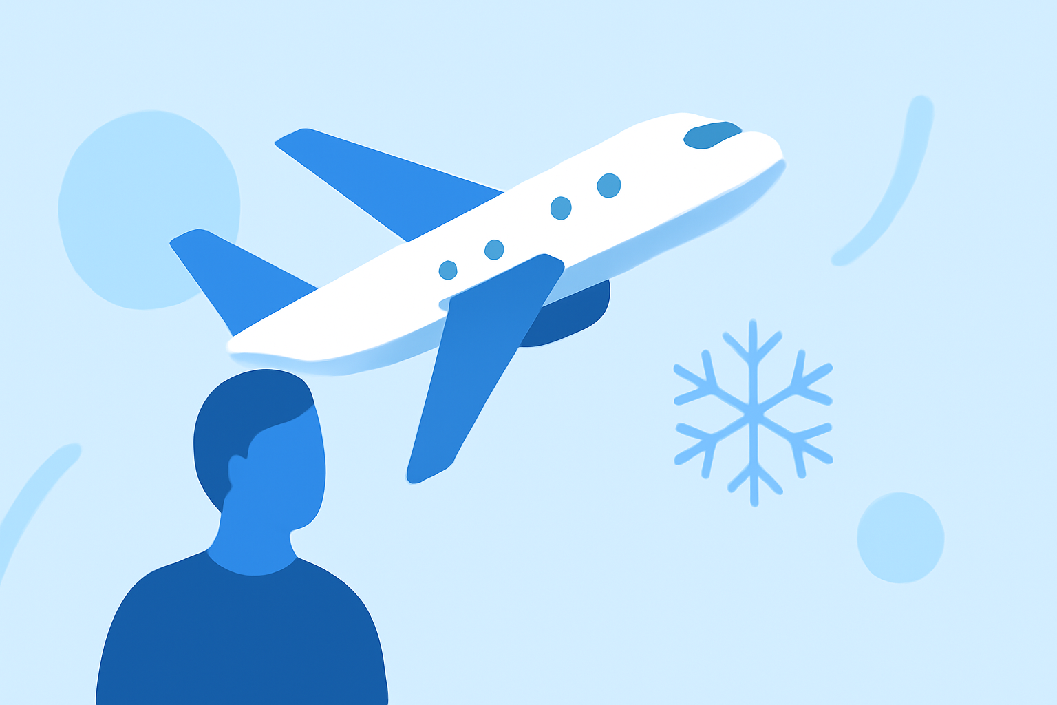 Navigating Winter Storms and Air Travel: A Workflow for Connecting Flights