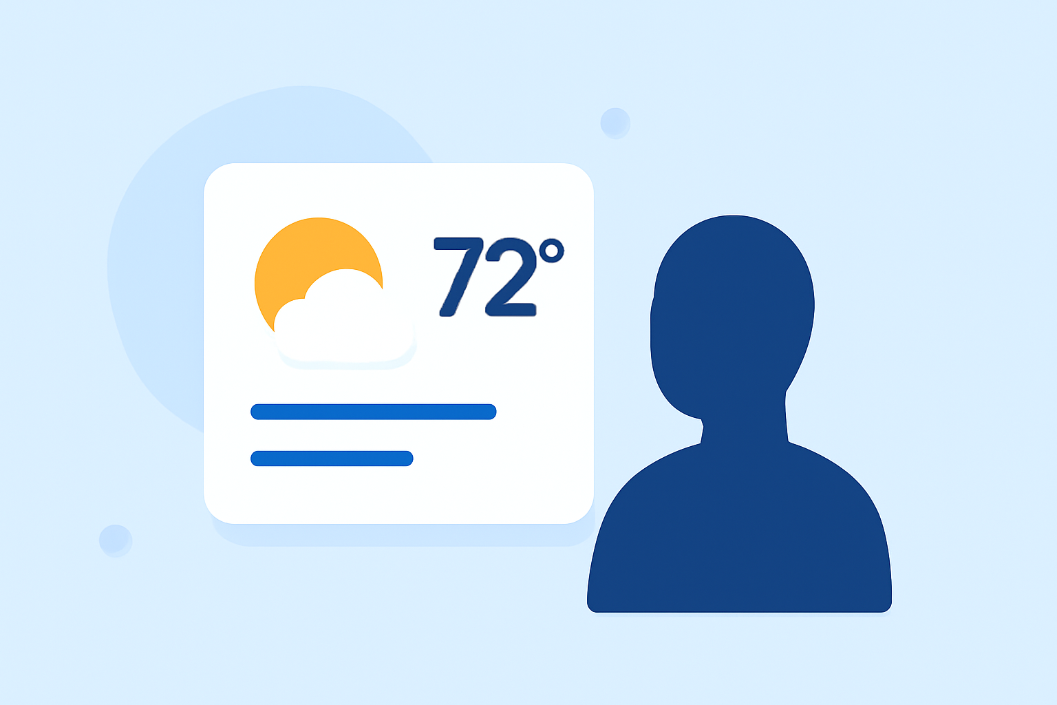 Weather Widget Customization Examples for Commuters