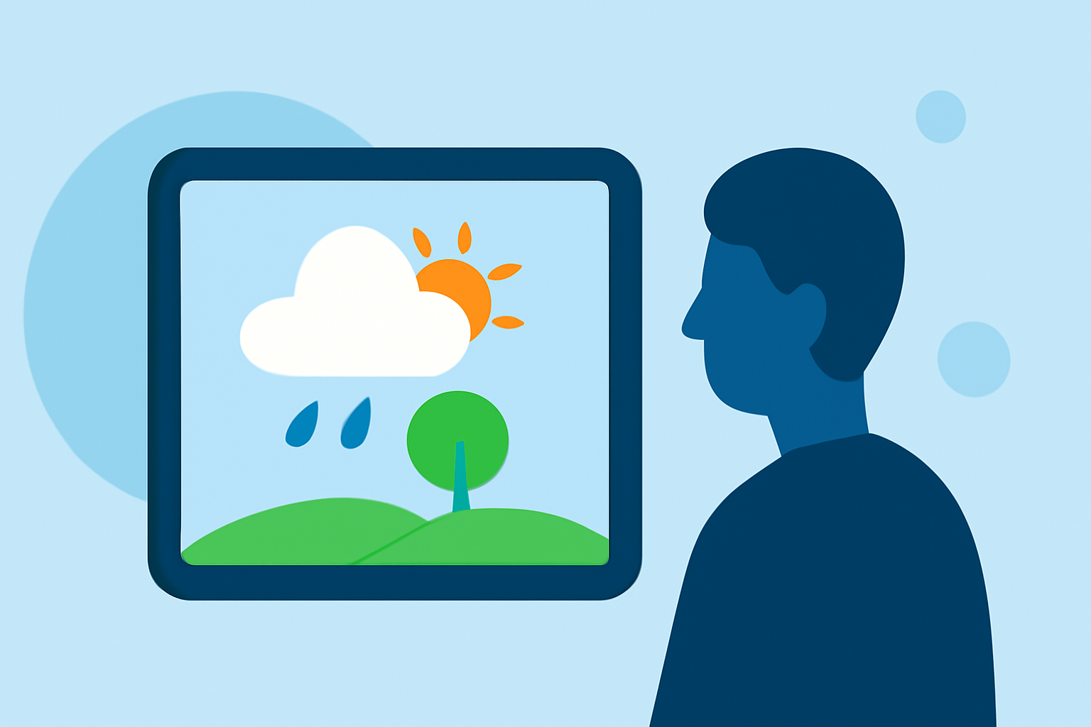 Optimizing Landscaping with Weather Insights on Your Tablet