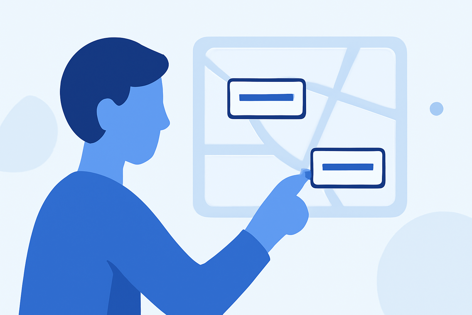 Quick Map Overlay Text Labels Editing for Content Creators