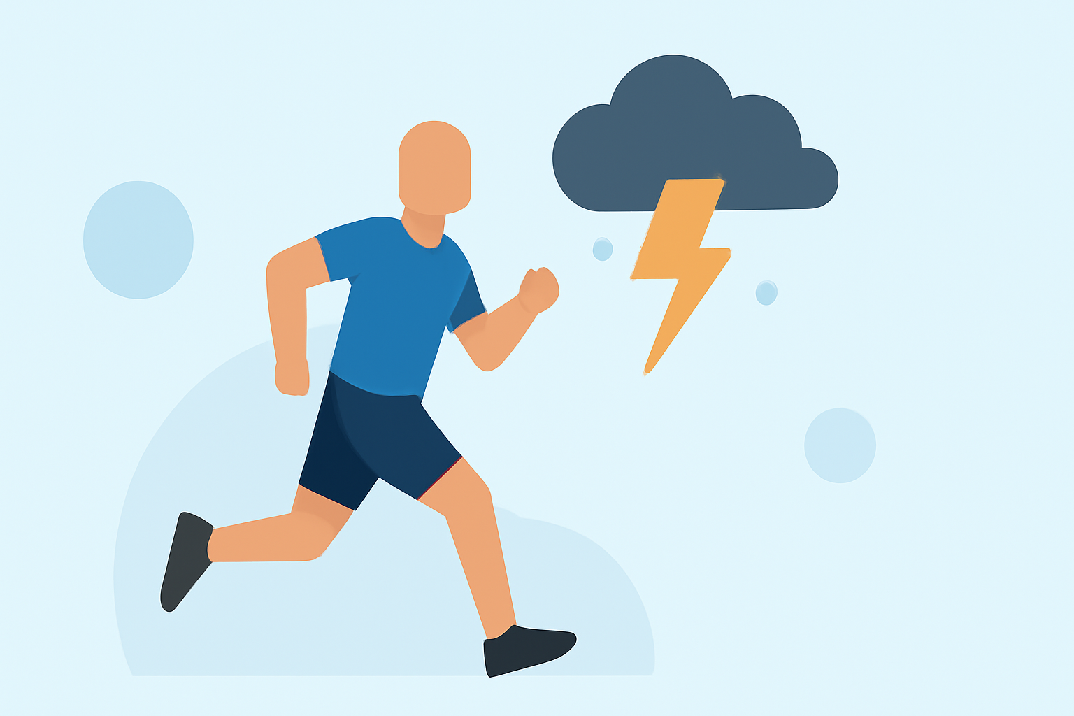 Thunderstorm Basics for Beginners During Workouts