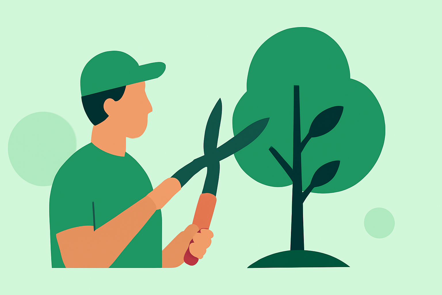 Optimal Weather Conditions for Tree Trimming: A Gardener's Guide