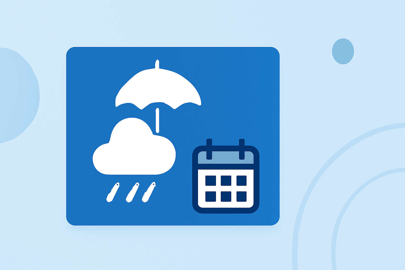 Precipitation Forecasts Cheat Sheet for Outdoor Events