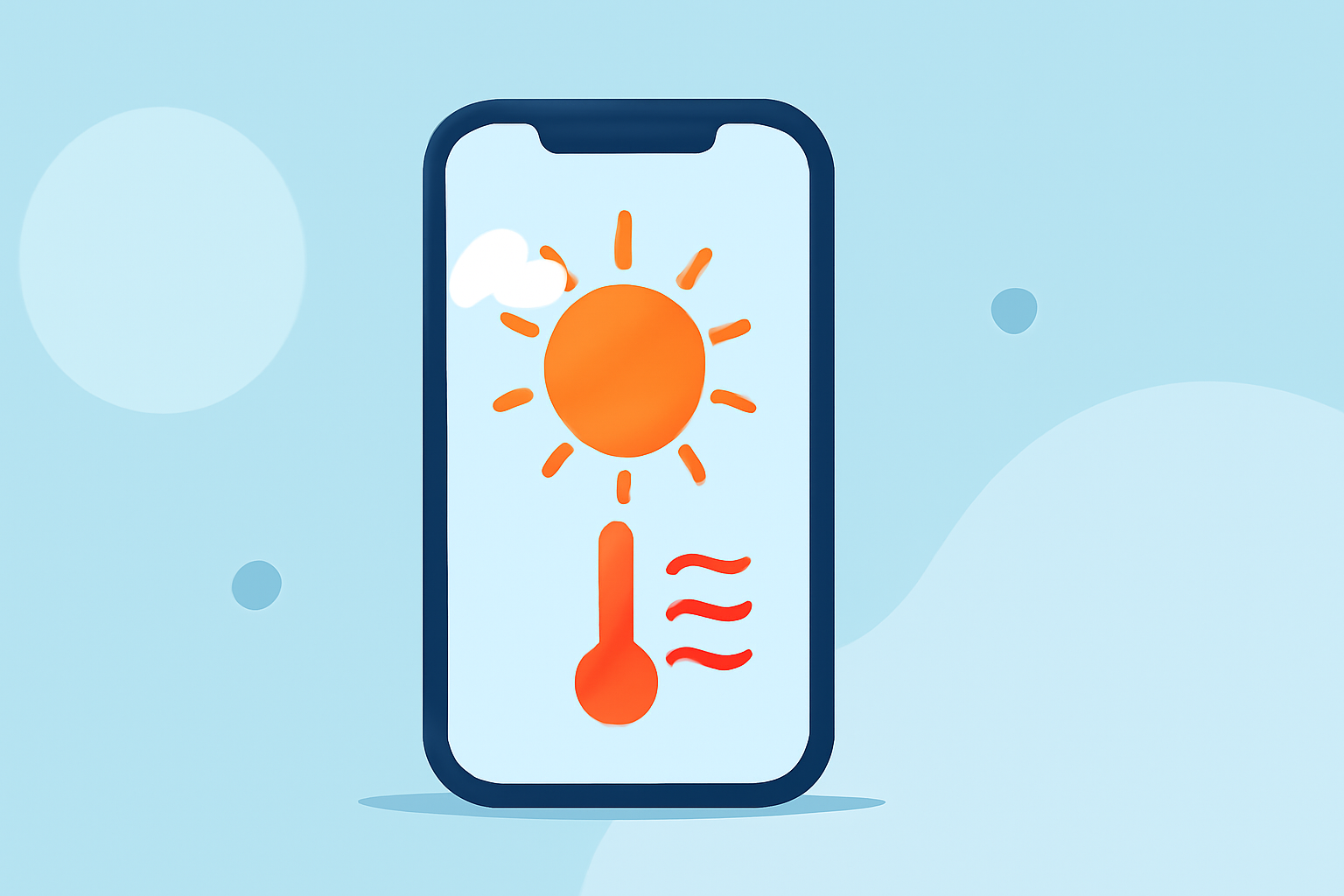 Understanding Weather App Home Screens During Heat Waves