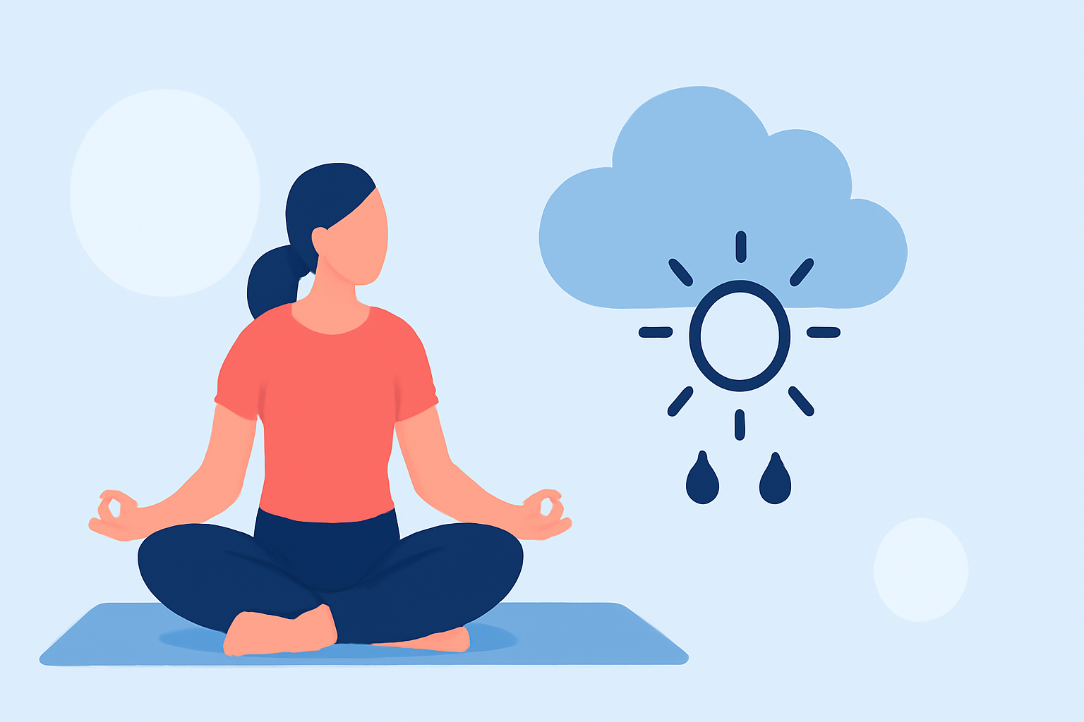 Planning Outdoor Yoga Around the Weather During Travel
