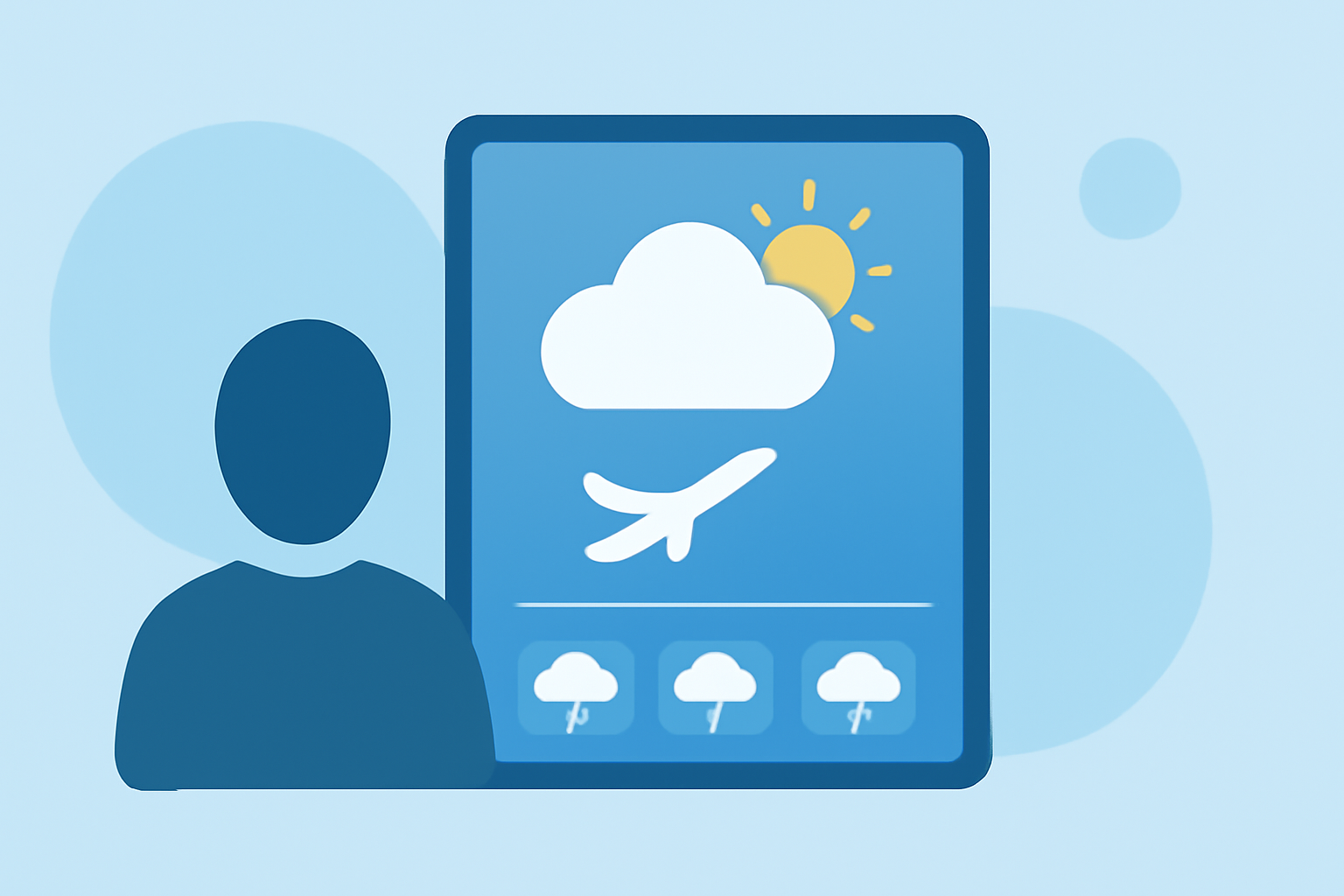 Getting Started with Weather for Your Road and Air Trip on iPad