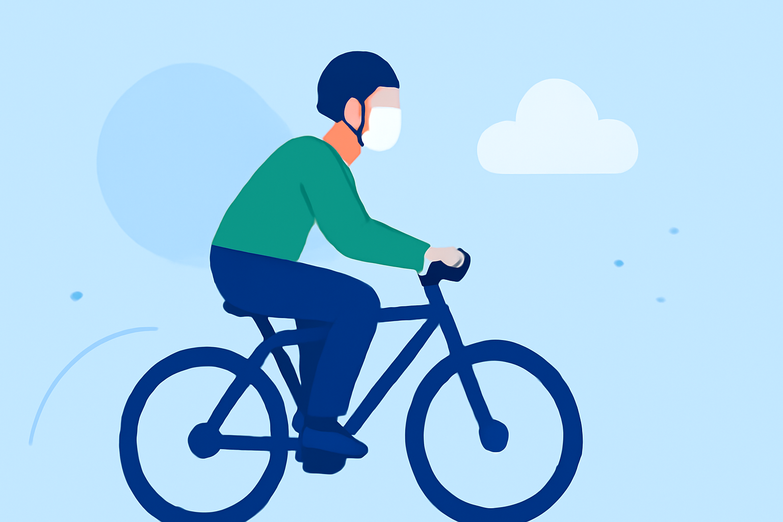 Cycling Air Quality Tips During Pollen Season
