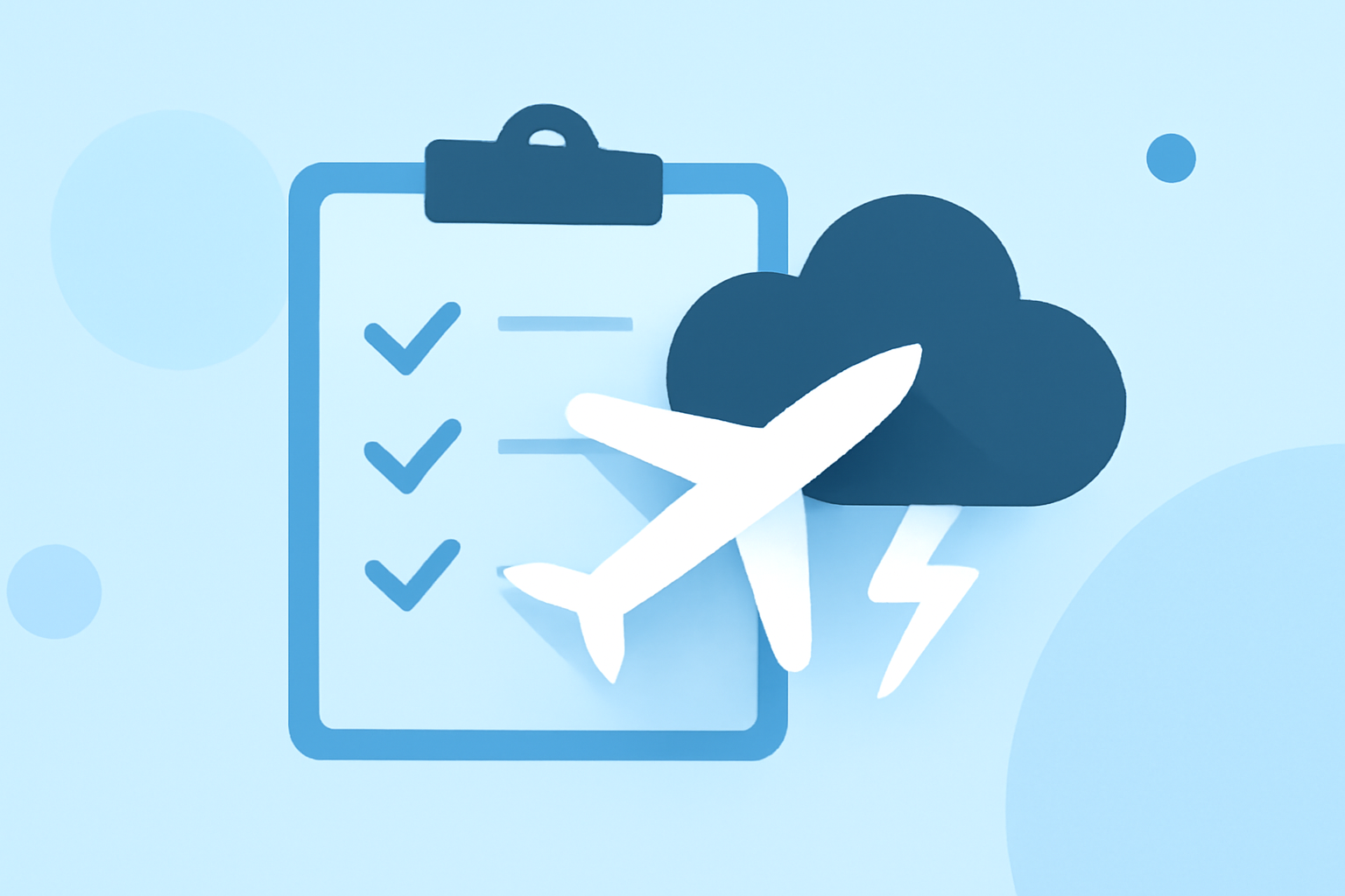 Essential Checklist for Flight Planning During Severe Weather