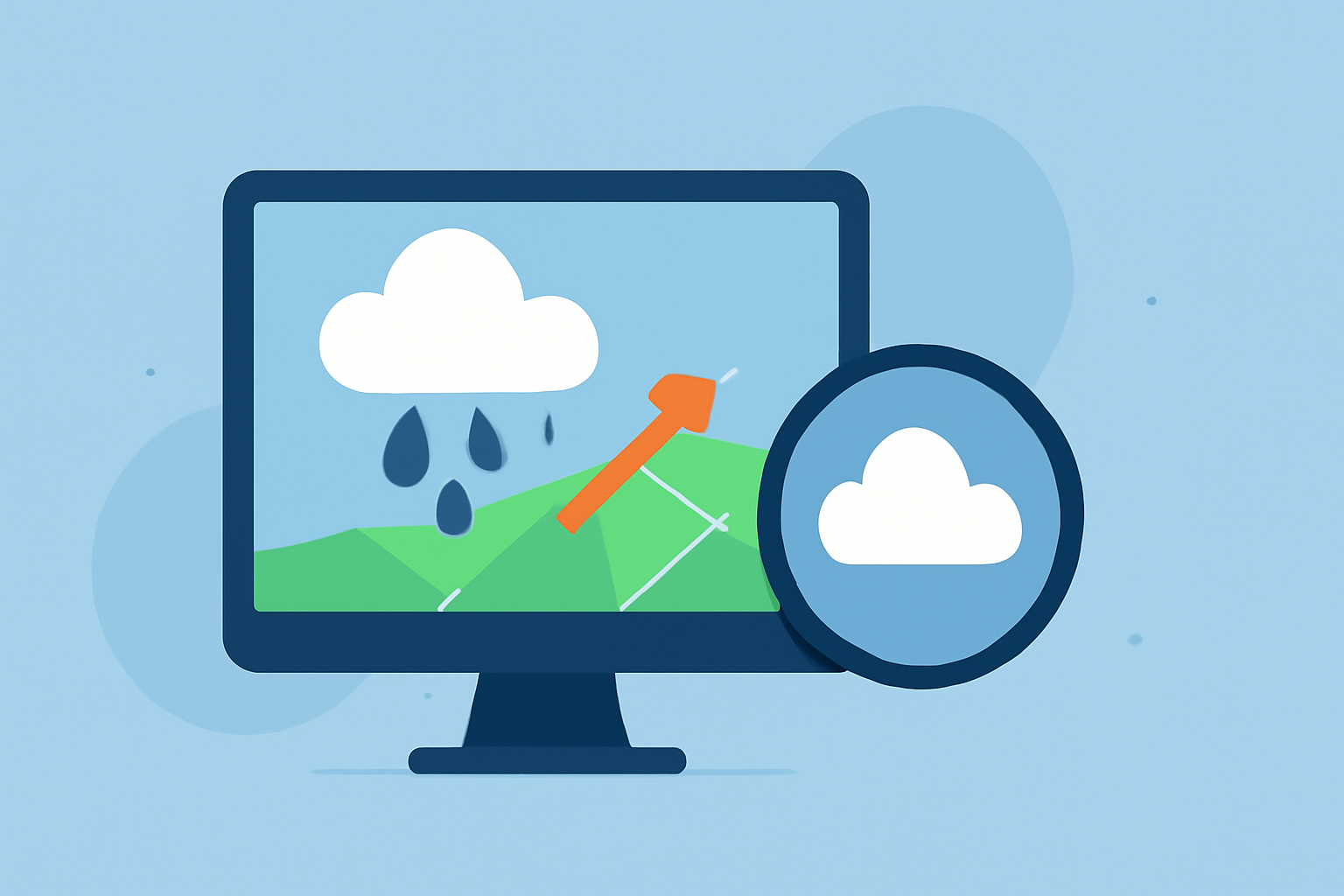 How to Monitor Precipitation Accumulation During Your Travels
