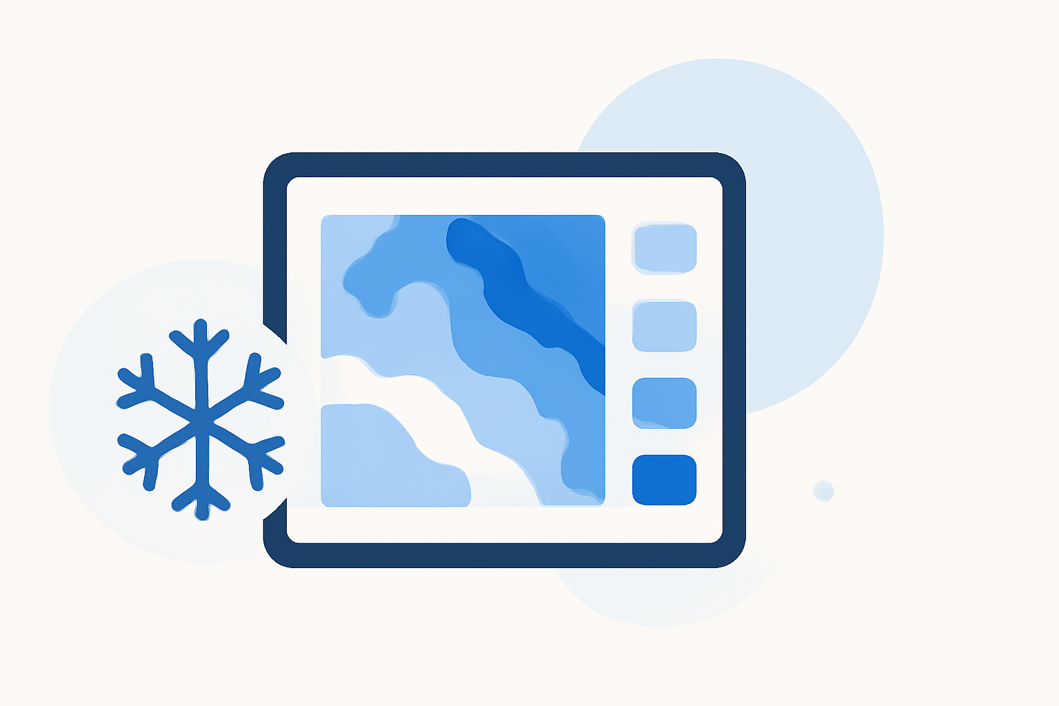 Getting Started with Snow Rate Maps on iPad