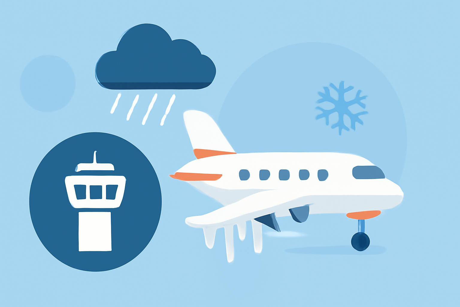 Understanding the Impact of Freezing Rain on Airport Operations and Flight Delays