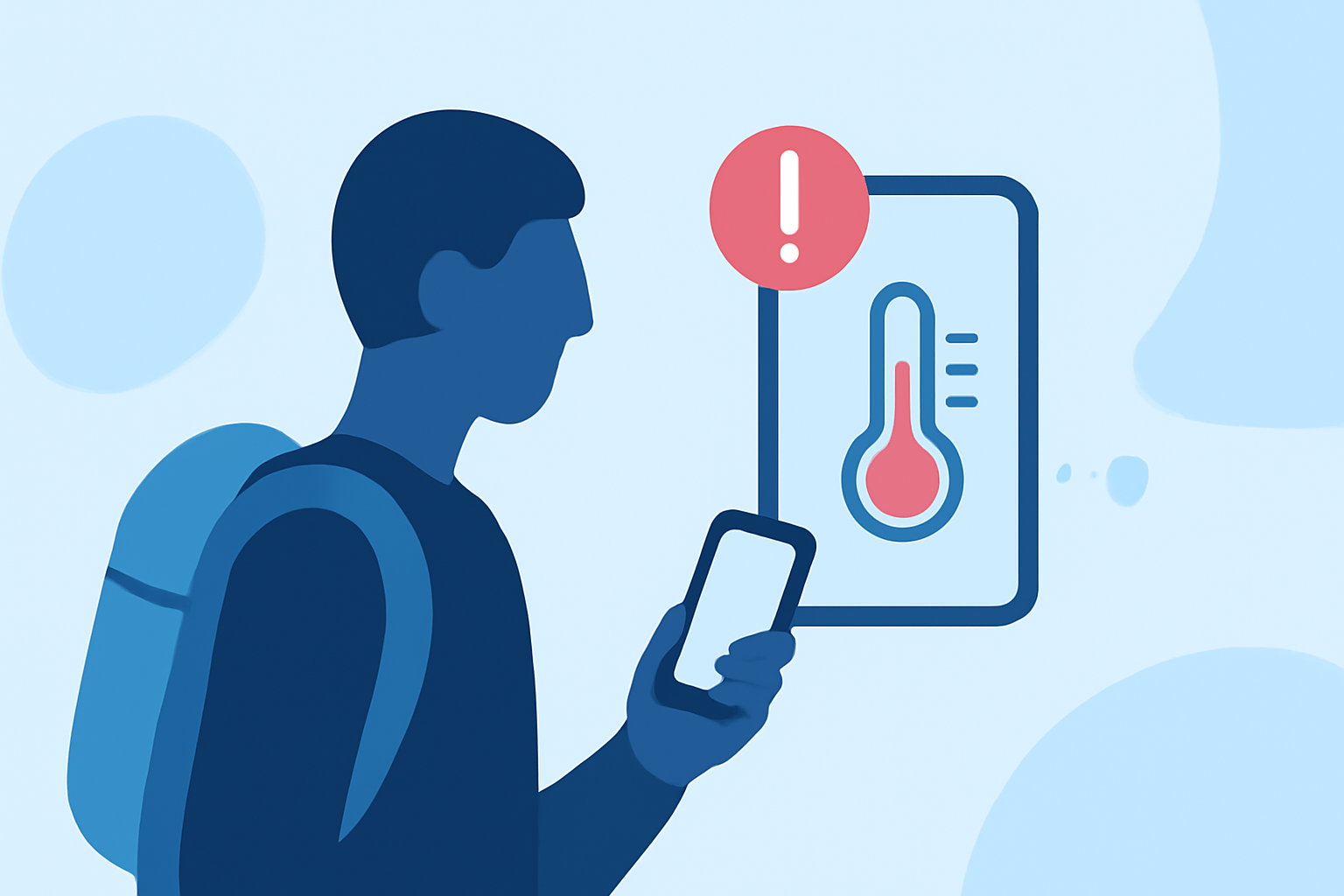 How to Receive Temperature Rise Notifications During Travel