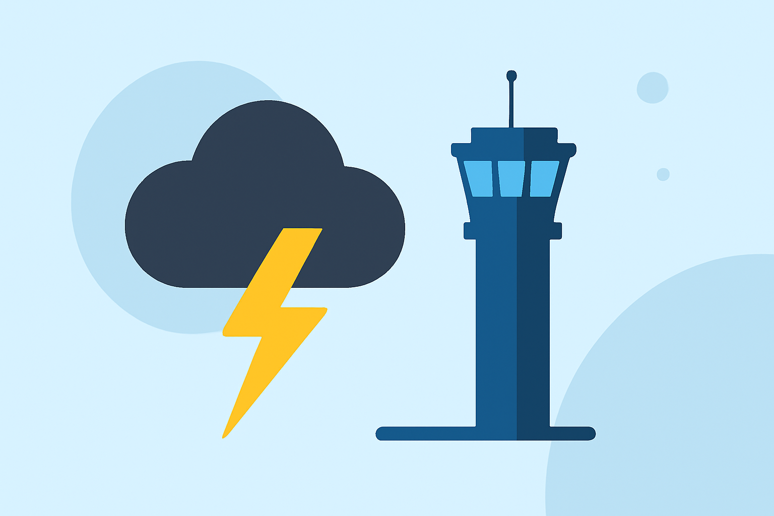 Understanding Thunderstorms Near Airports: Impacts and Mitigation Strategies