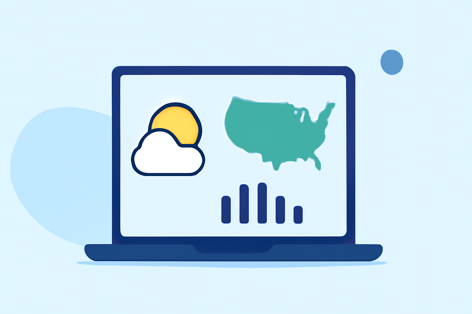 Understanding the Monthly Weather Forecasting Workflow in the United States