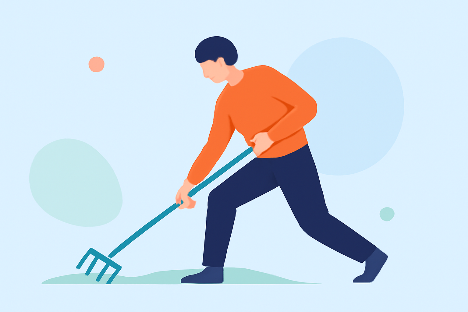 Easy Weather for Outdoor Maintenance During Workouts