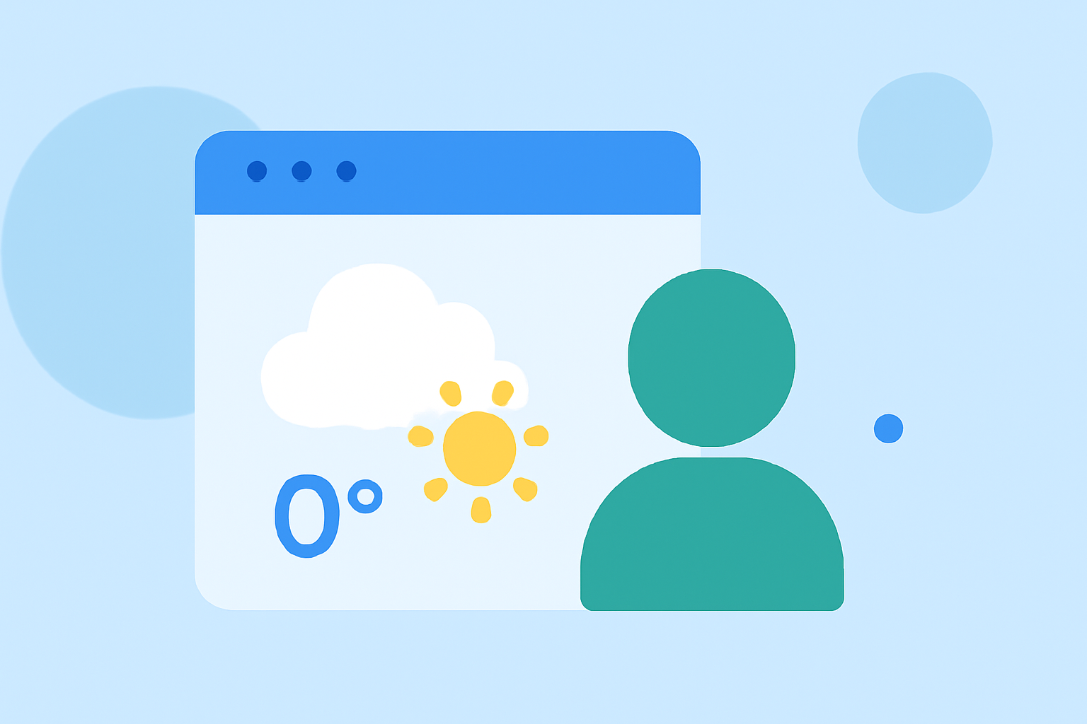 Creating Effective Glanceable Weather Widgets for Your Website