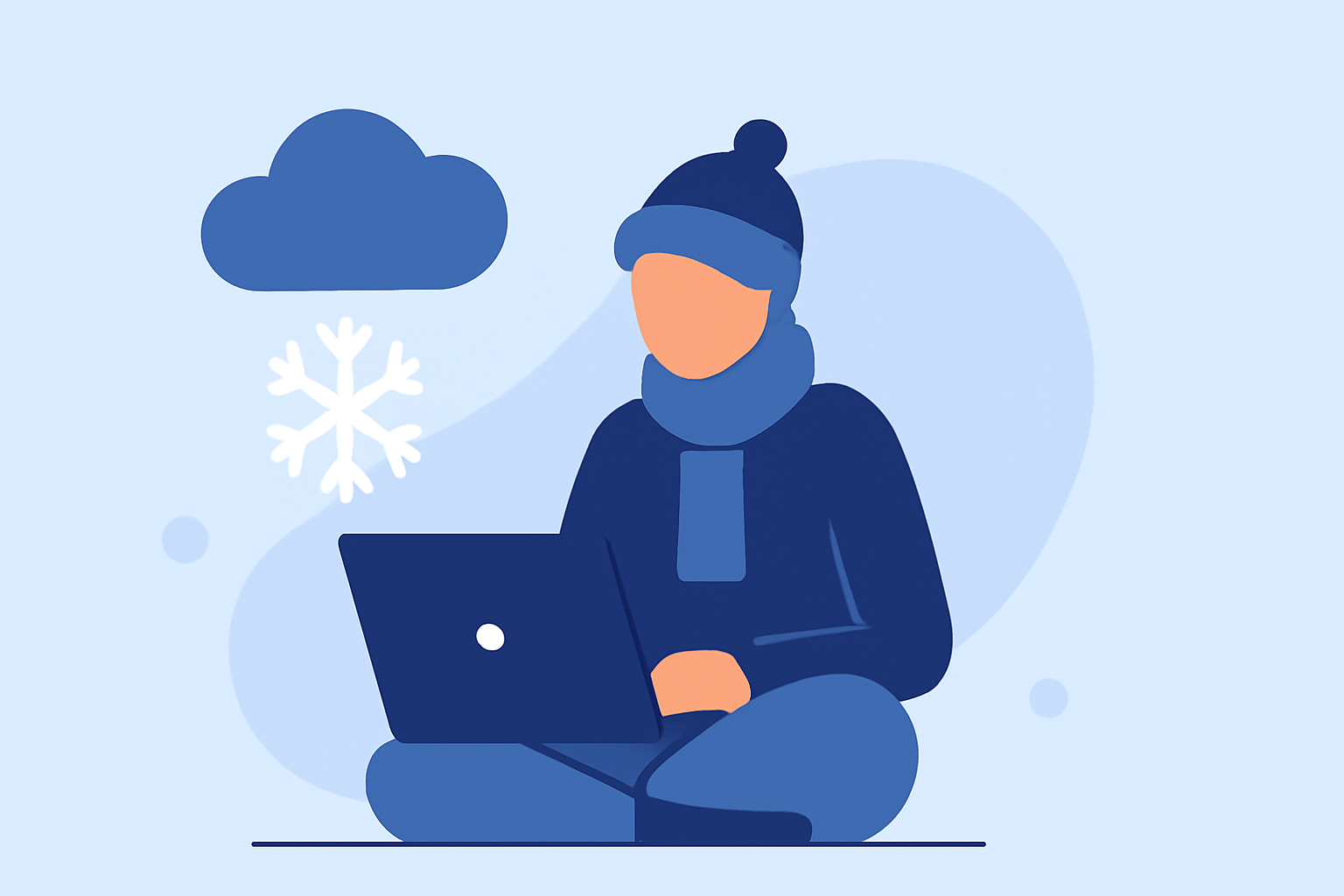 How to Safely Study Outdoors During Winter Storms