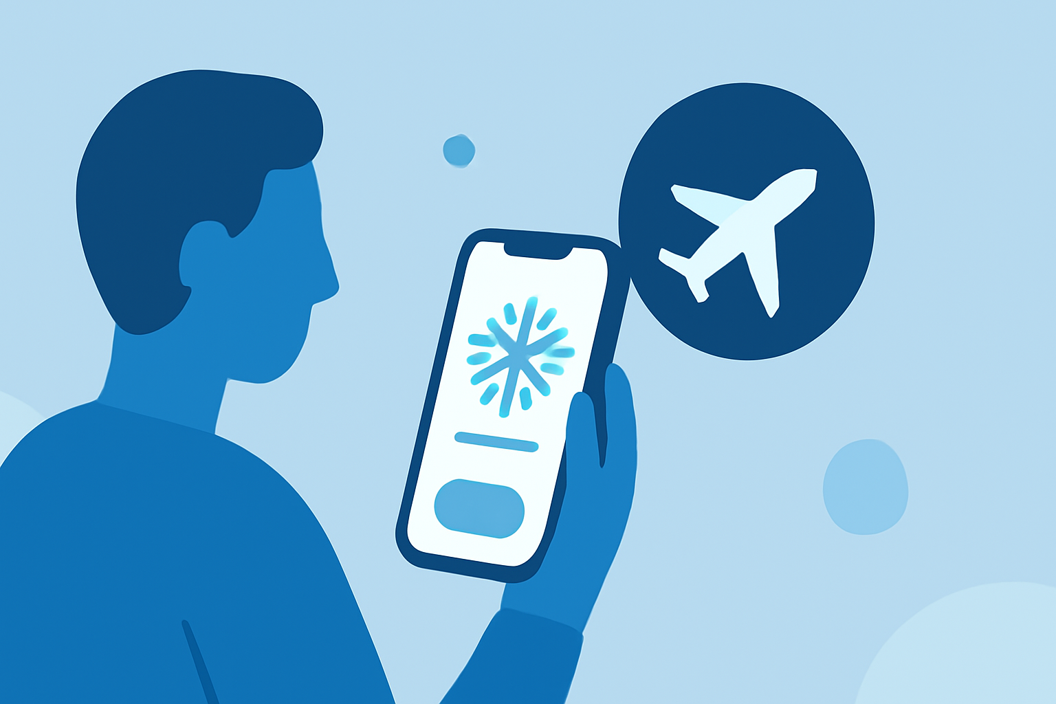 How to Stay Informed About Snow at Your Arrival Airport Using Your iPhone