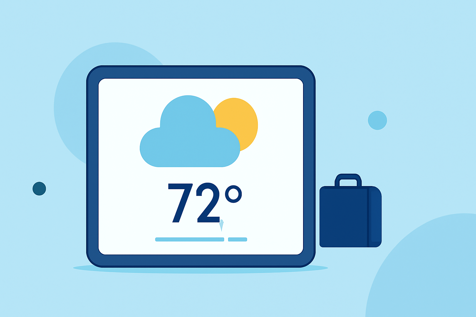 Your Guide to Glanceable Weather Widgets for Travel Days