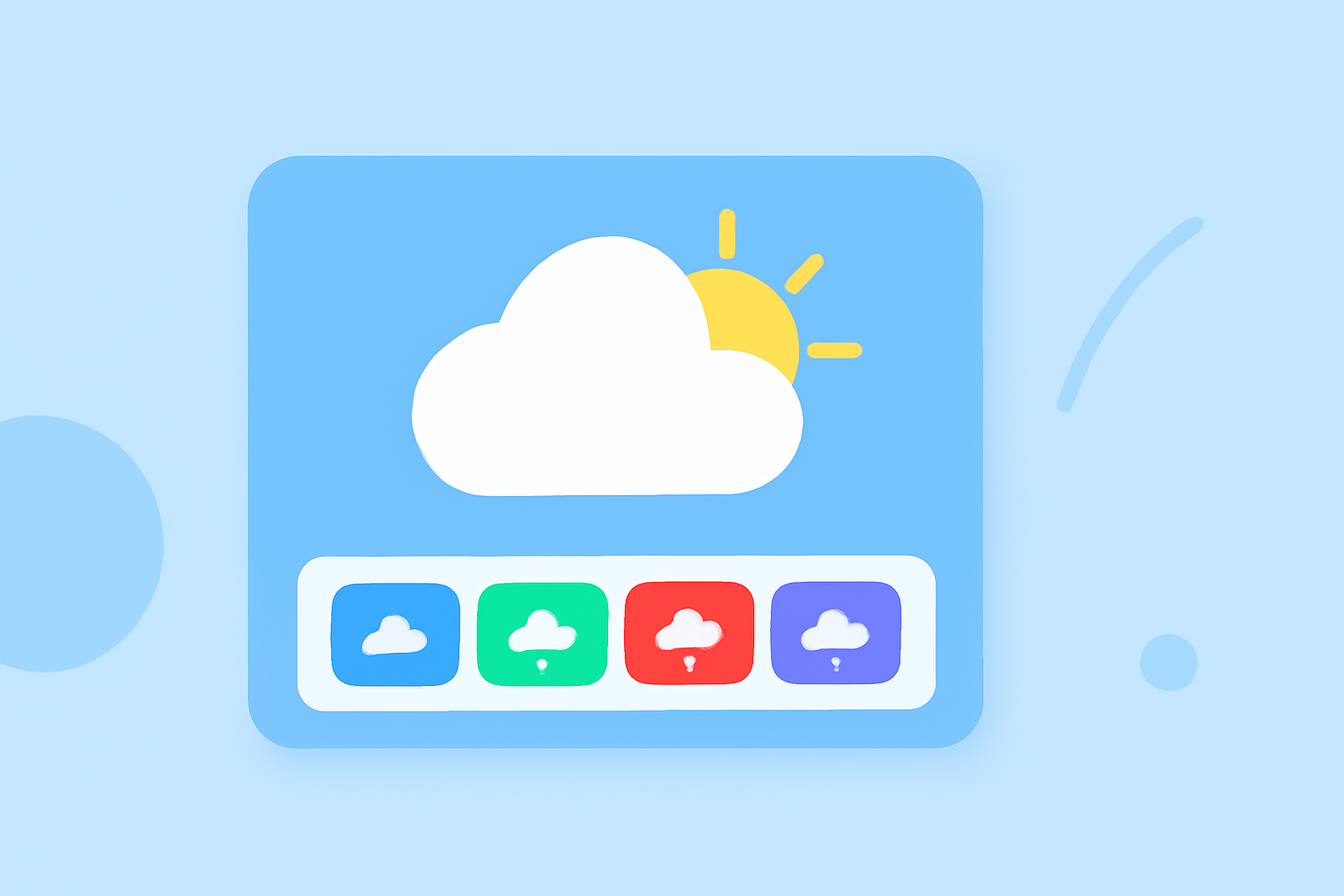 Understanding Weather Widget Color Themes