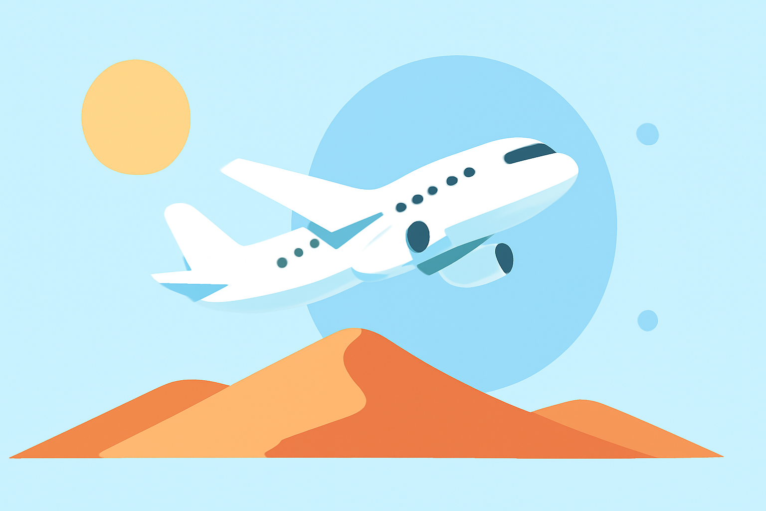 Understanding Desert Climate Conditions for Long-Haul Flights