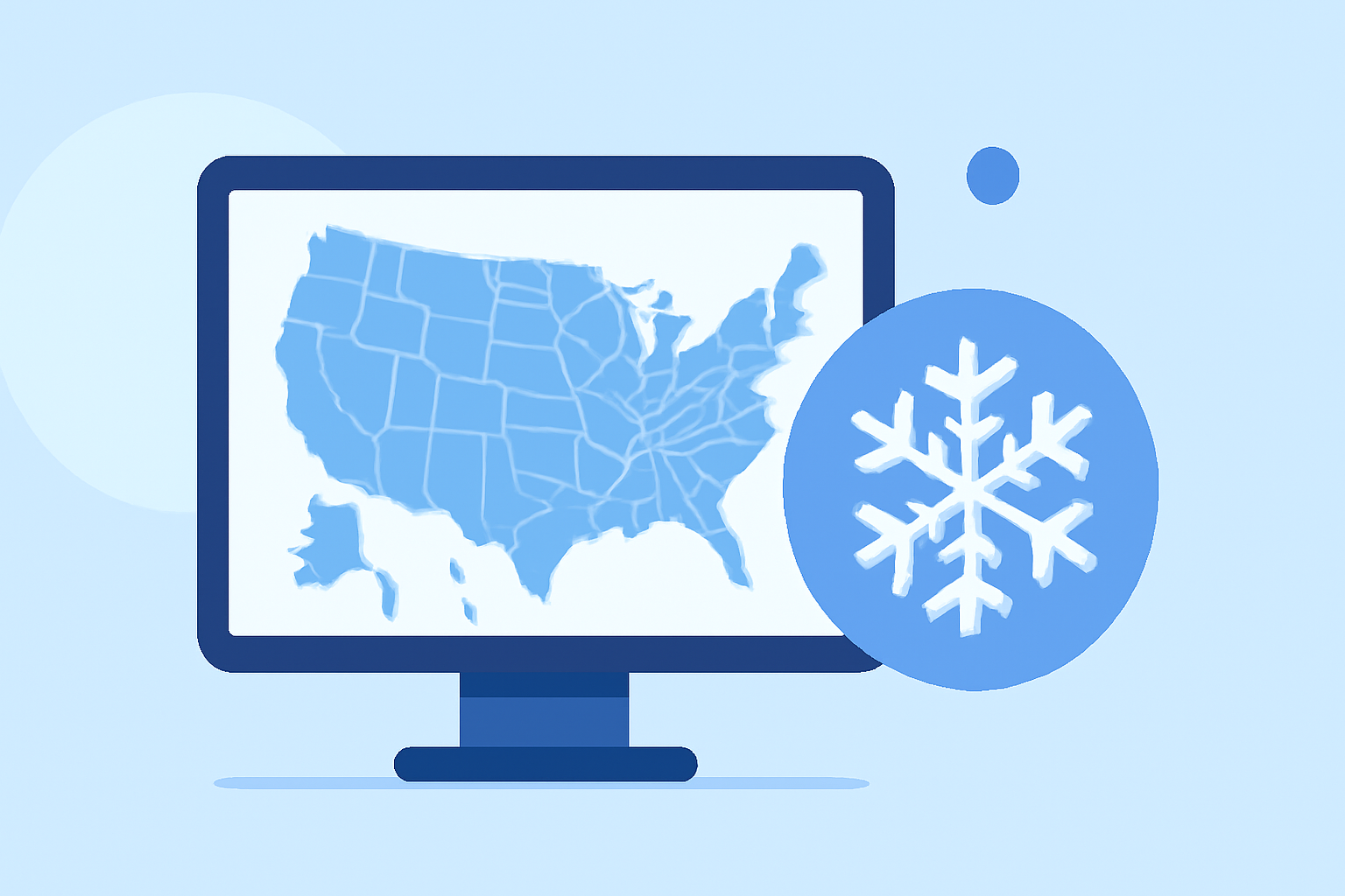An Introduction to Snow Rate Maps: Understanding Snowfall Patterns Across the U.S.