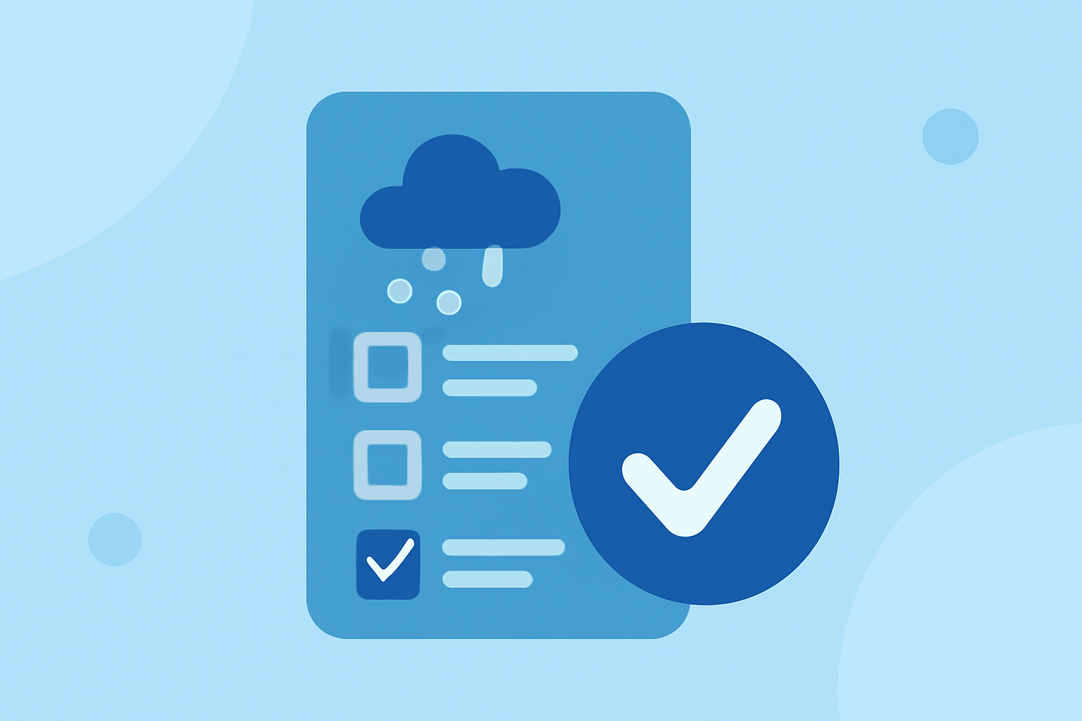Hail Forecasts Checklist: Essential Steps for Preparation