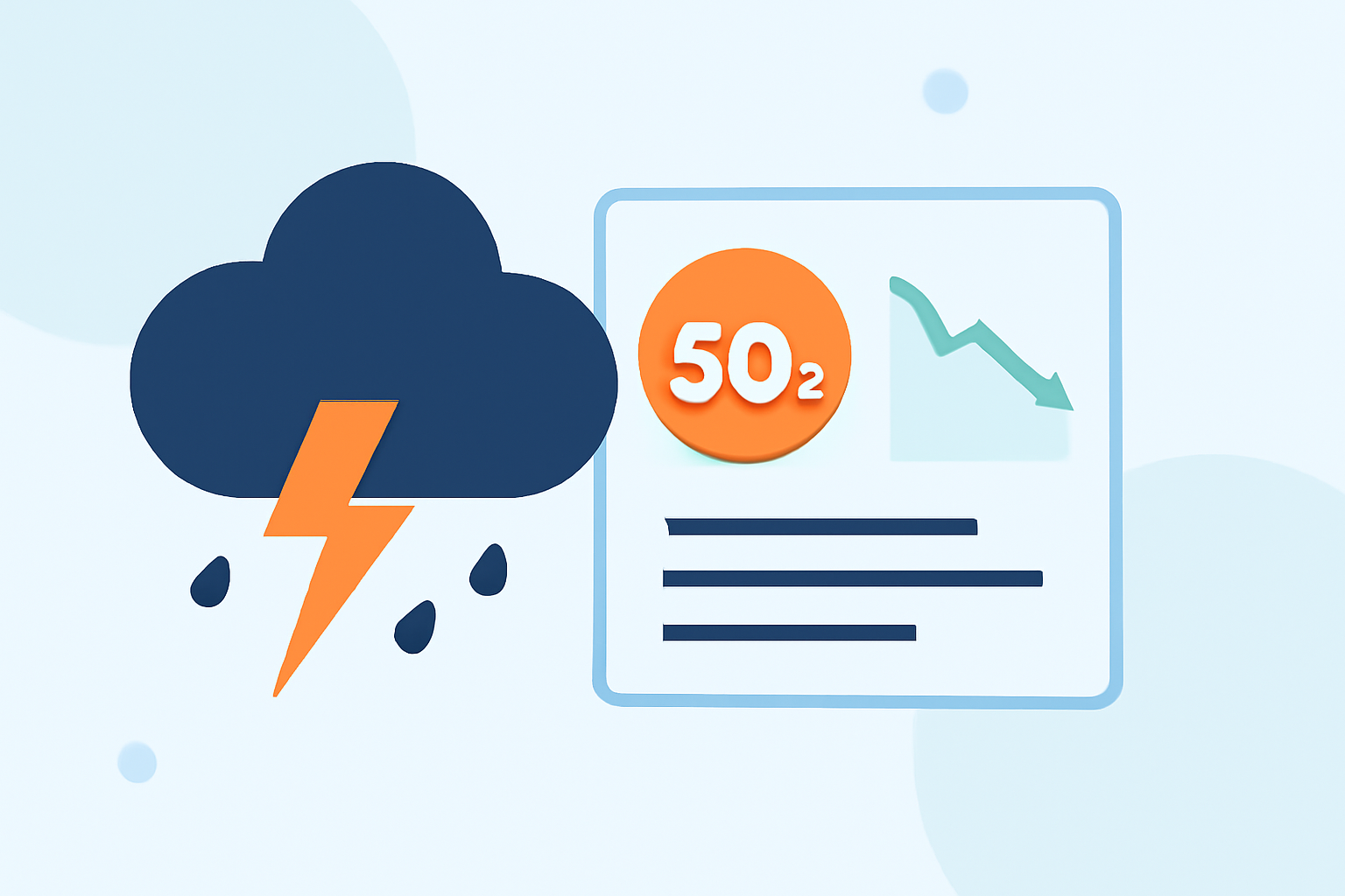 Understanding Sulfur Dioxide Levels During Severe Weather