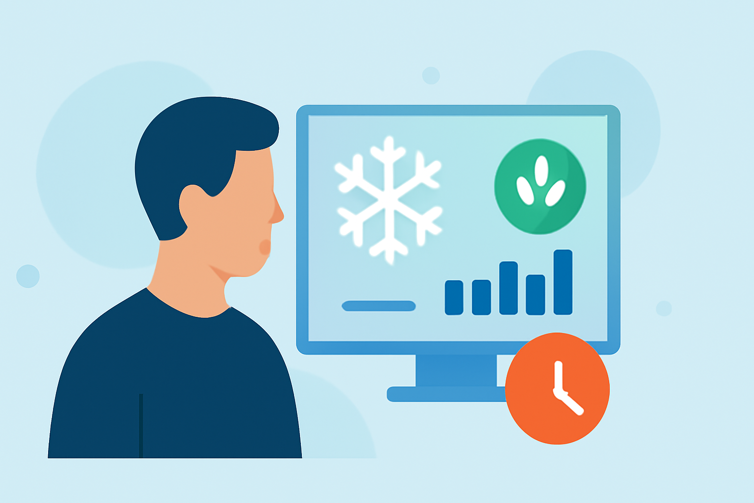 Understanding Minute-by-Minute Snow Forecasts During Pollen Season