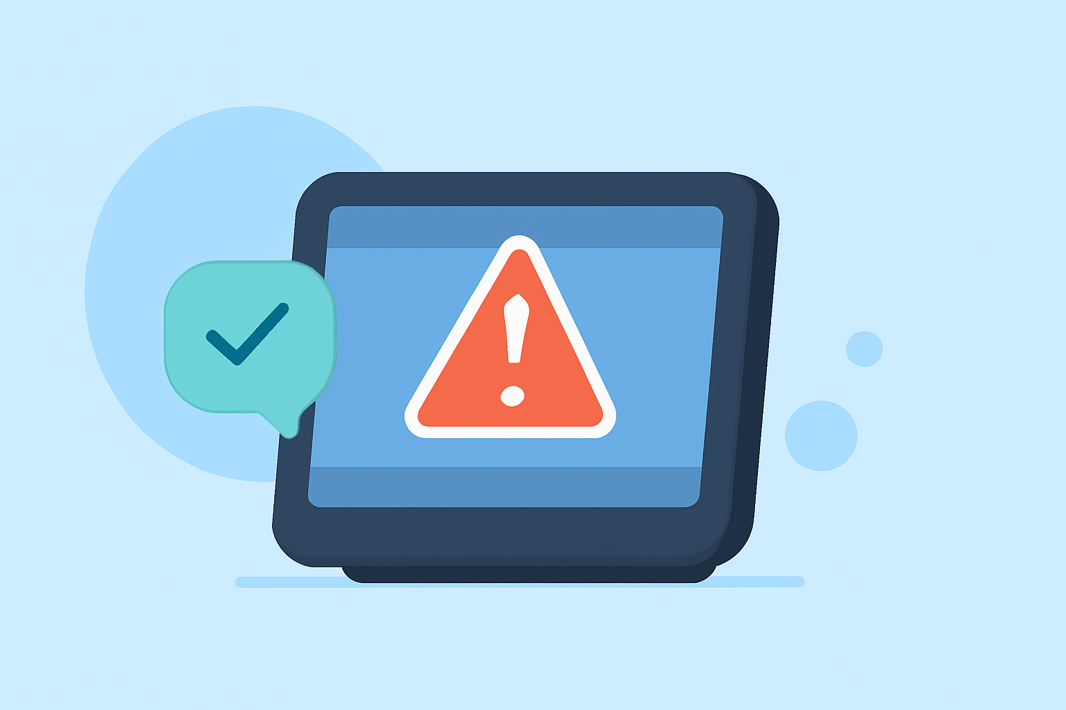 Pro Advisory vs Warning Explained on a Smart Display