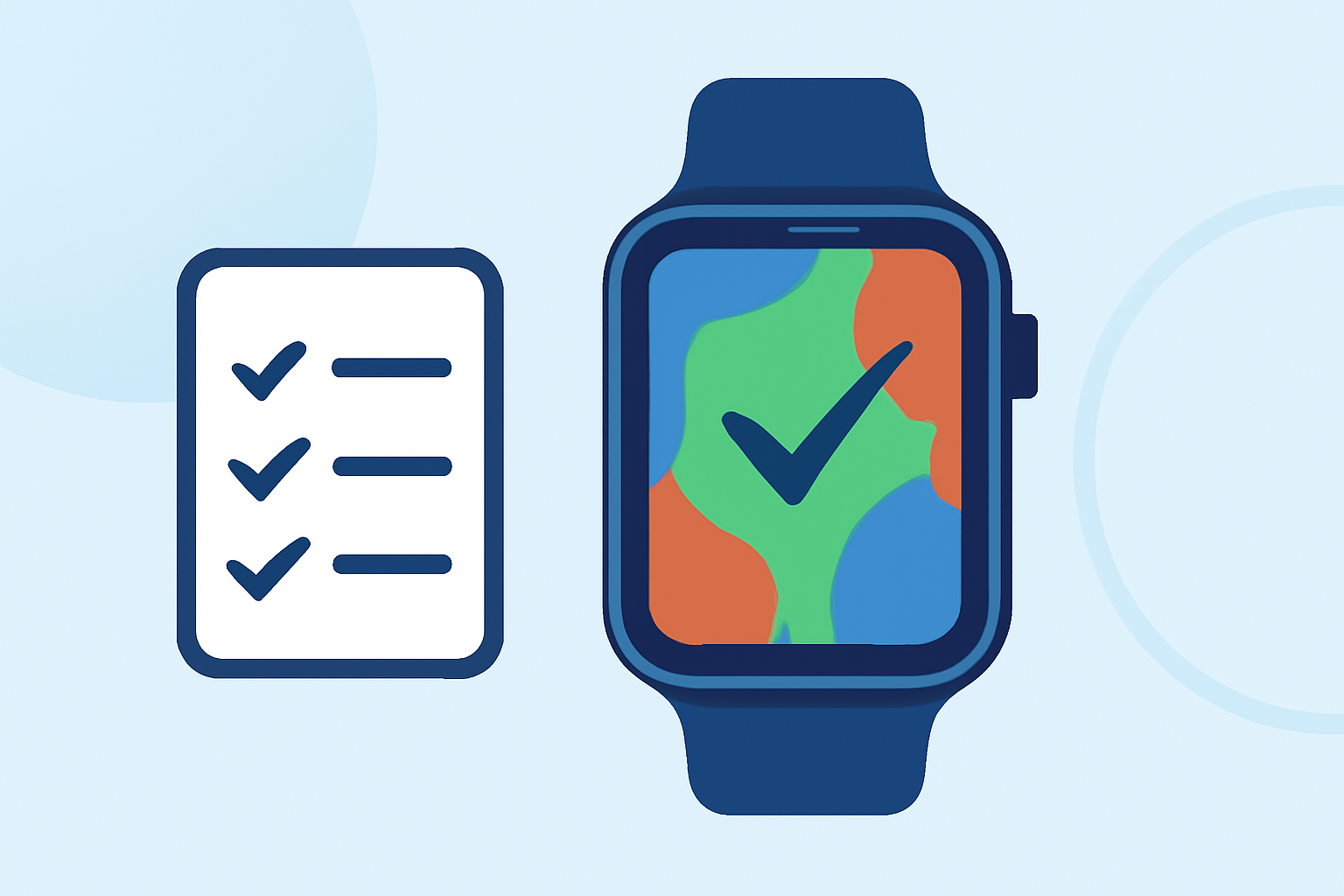 Doppler Shear Maps Checklist on Wear OS