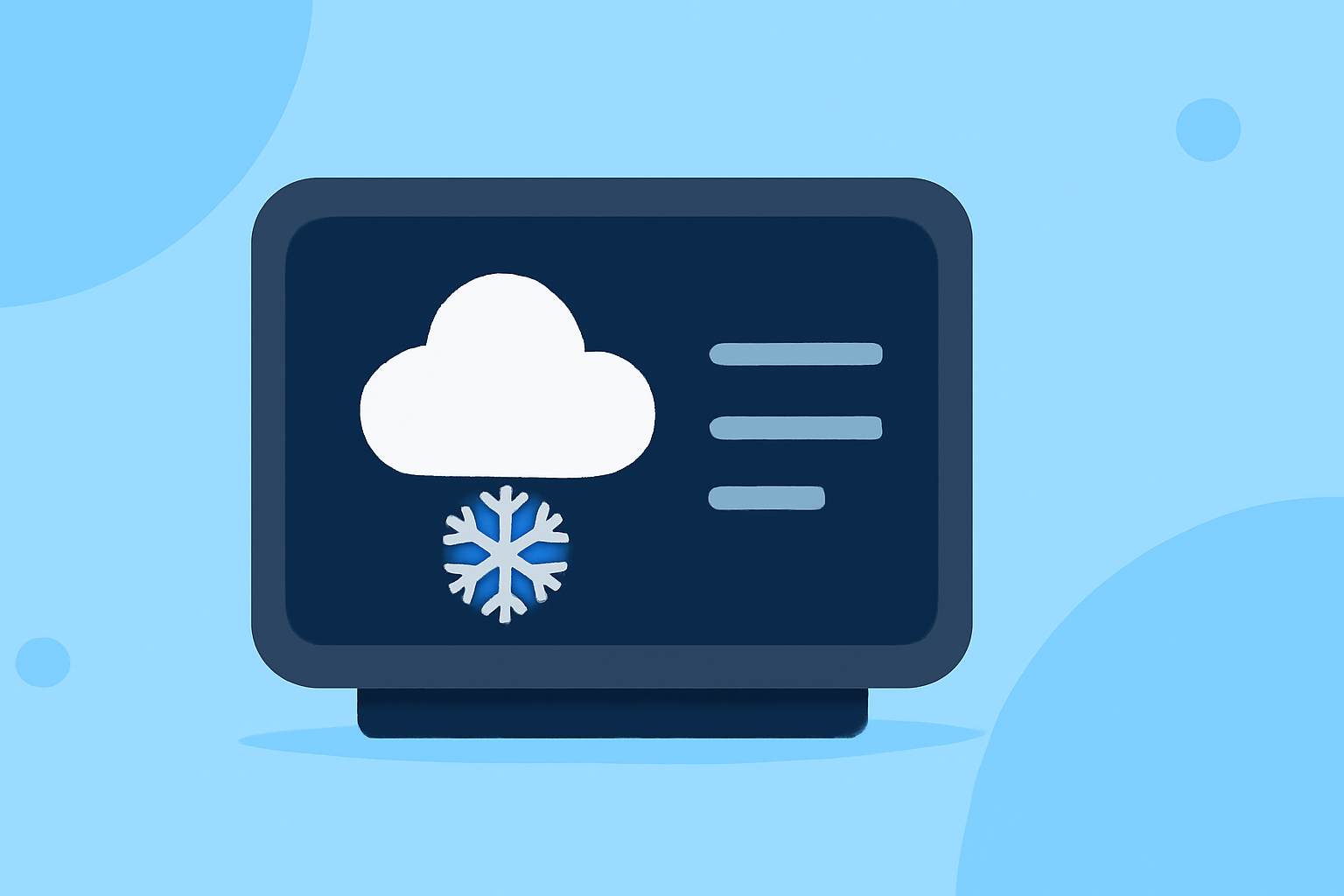 Preparing for Winter Storms: Essential Information for Smart Display Users